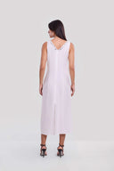 Embellished Linen Maxi Dress